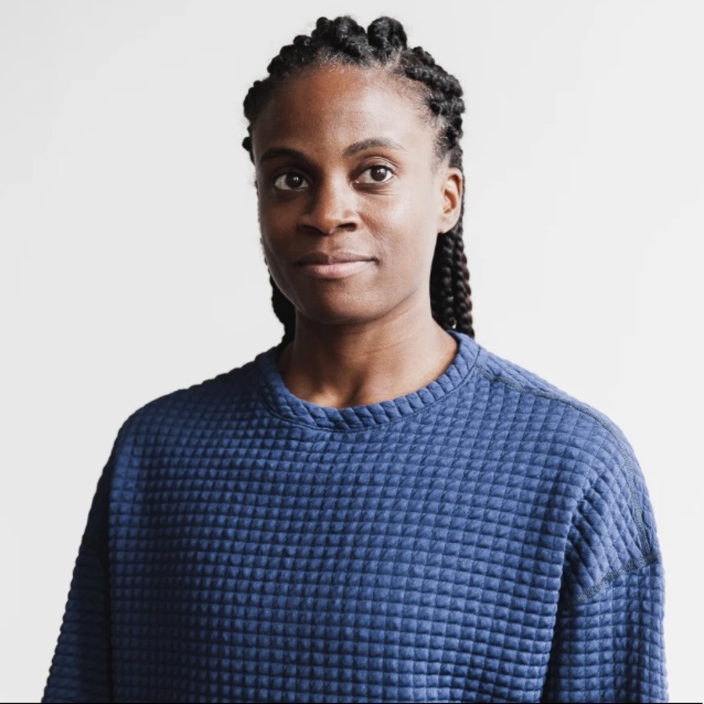 NOBULL Women’s Quilted Crew Pullover Size Small